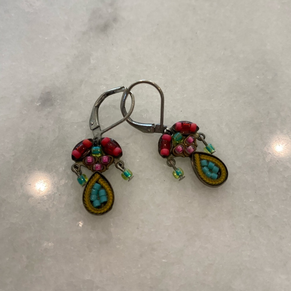 Multicolored Dangling Earrings